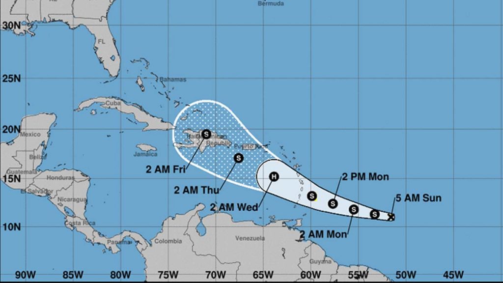 Tropical Storm Dorian
