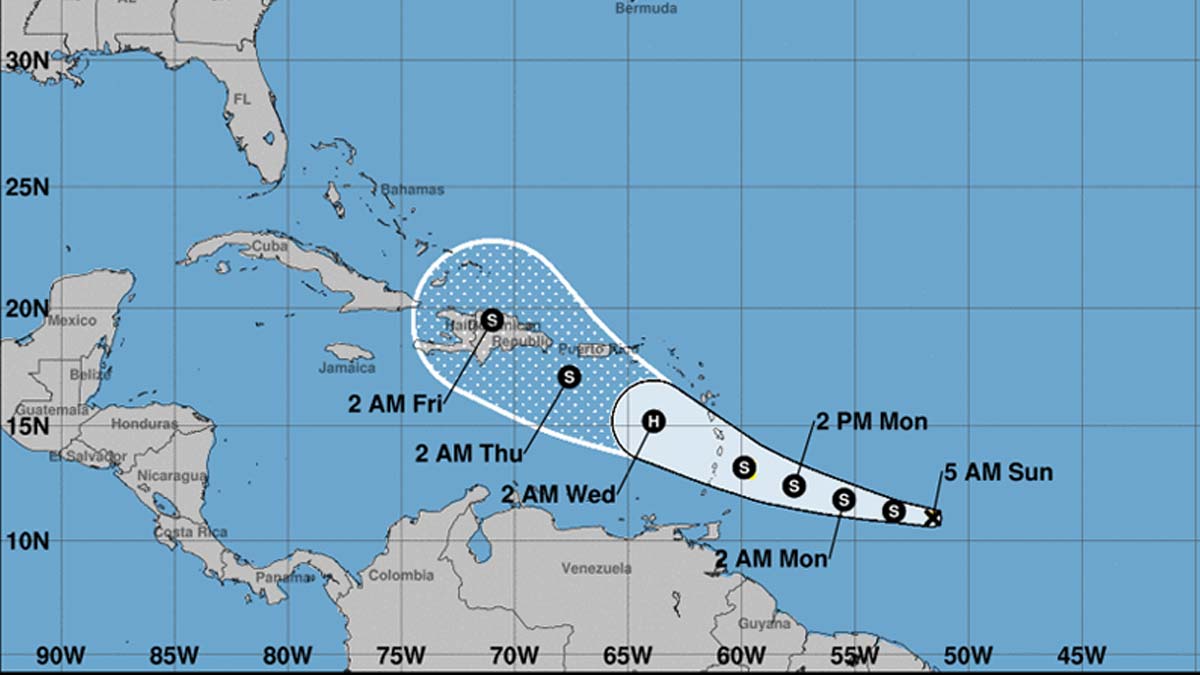 Tropical Storm Dorian