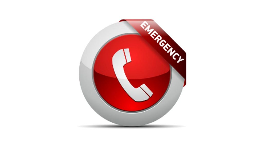 emergency number