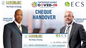 LUCELEC supports Education through OECS’ COVID-19 Response