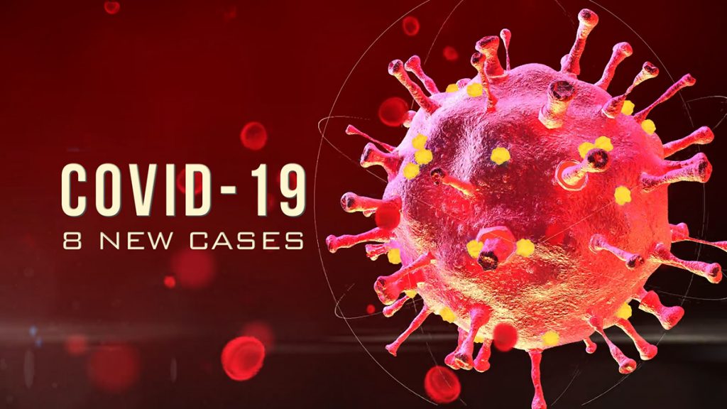 8 New Cases of COVID-19