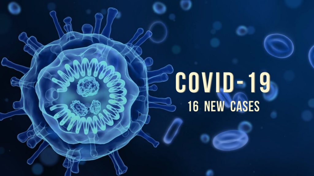16 new COVID-19 cases