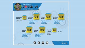 Saint Lucia COVID-19 Curfew Calender