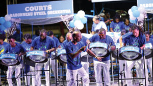Courts Babonneau steel orchestra