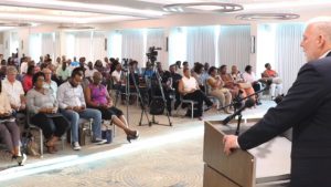 Government meets with Private Sector and Unions on COVID-19