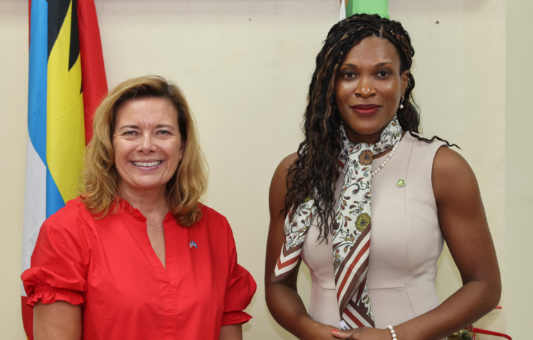 US Embassy Chargé d’Affaires Pays Follow-Up Call to OECS Commission